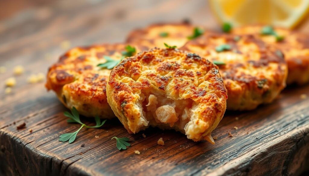 Salmon Patties Texture