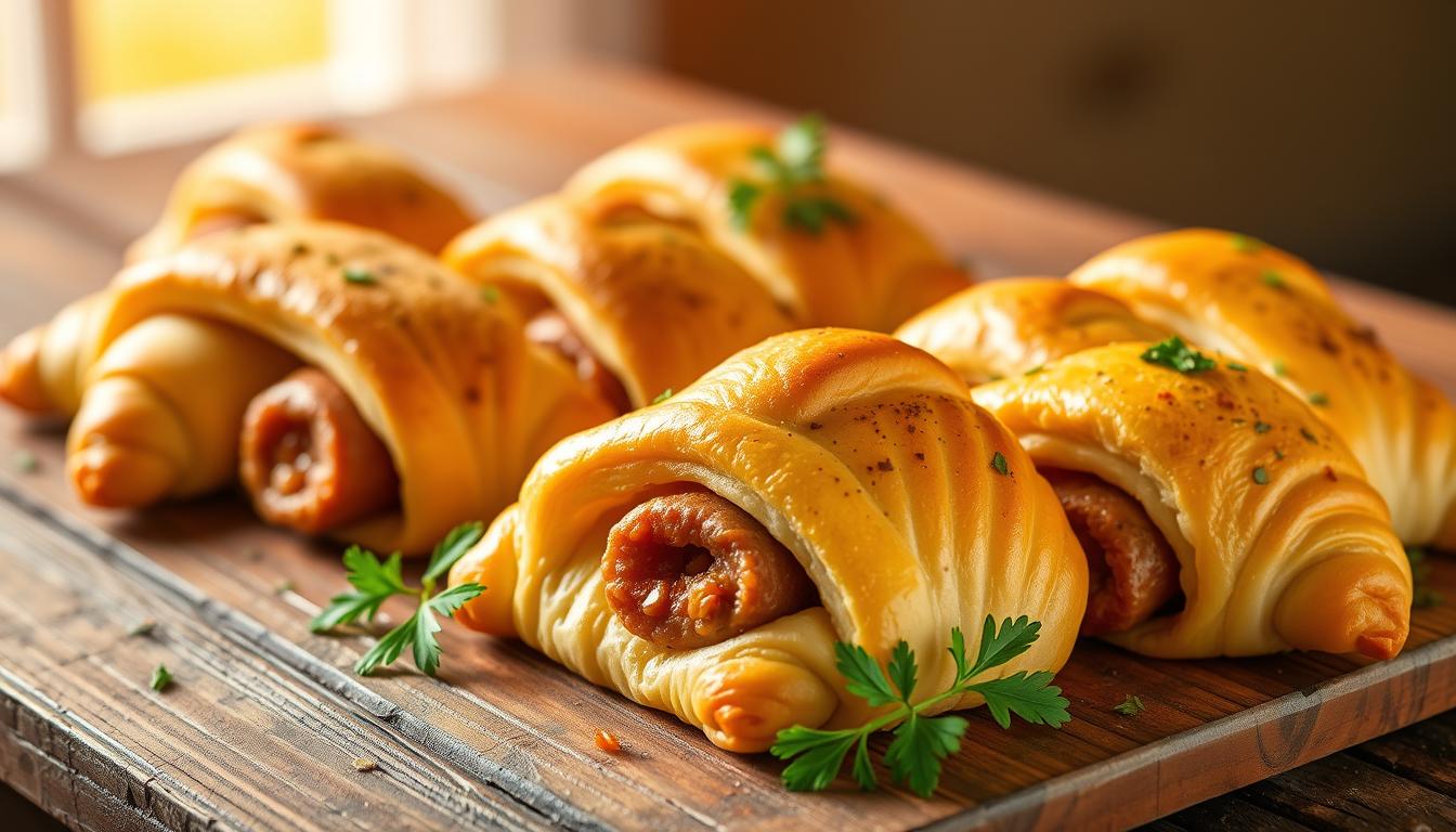 Sausage Crescent Rolls