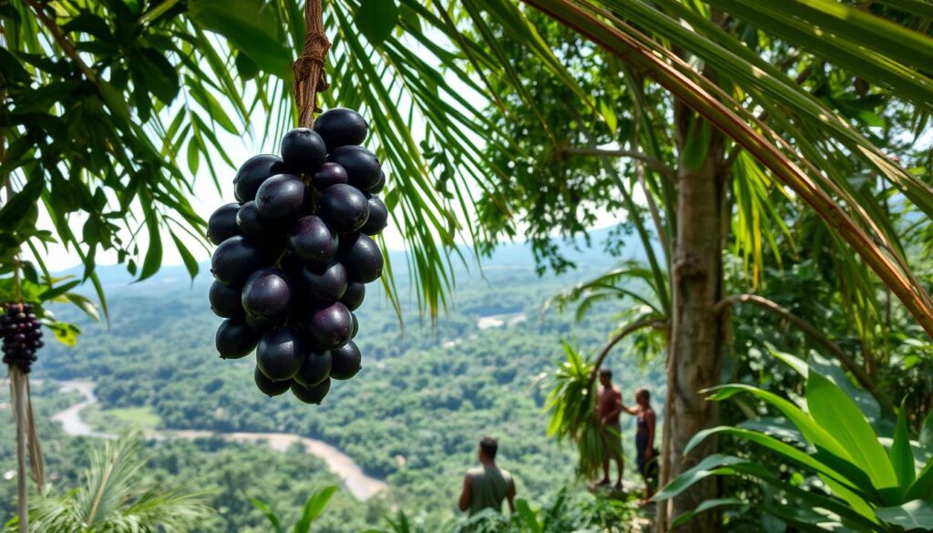 Acai Berry Origins in Amazon Rainforest