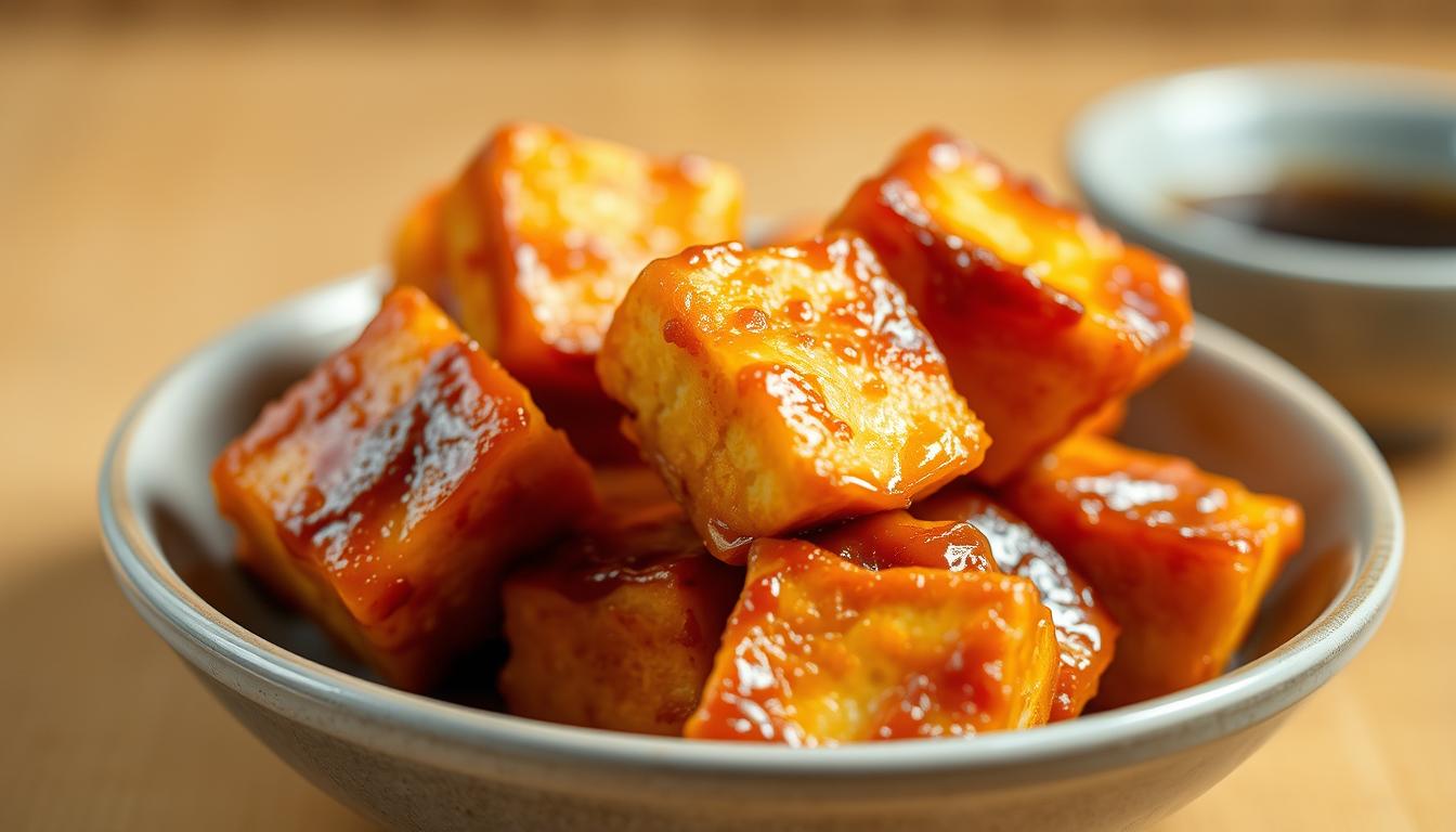 Air Fryer Teriyaki Tofu