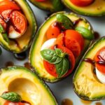 Caprese Stuffed Avocados