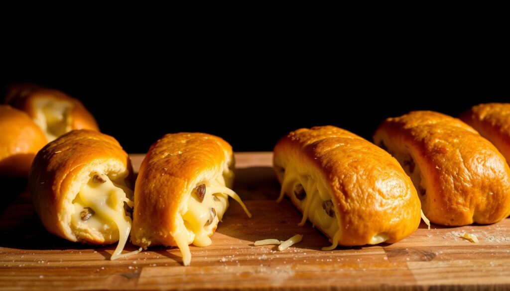 Cheesy Garlic Pull-Apart Bread Preparation