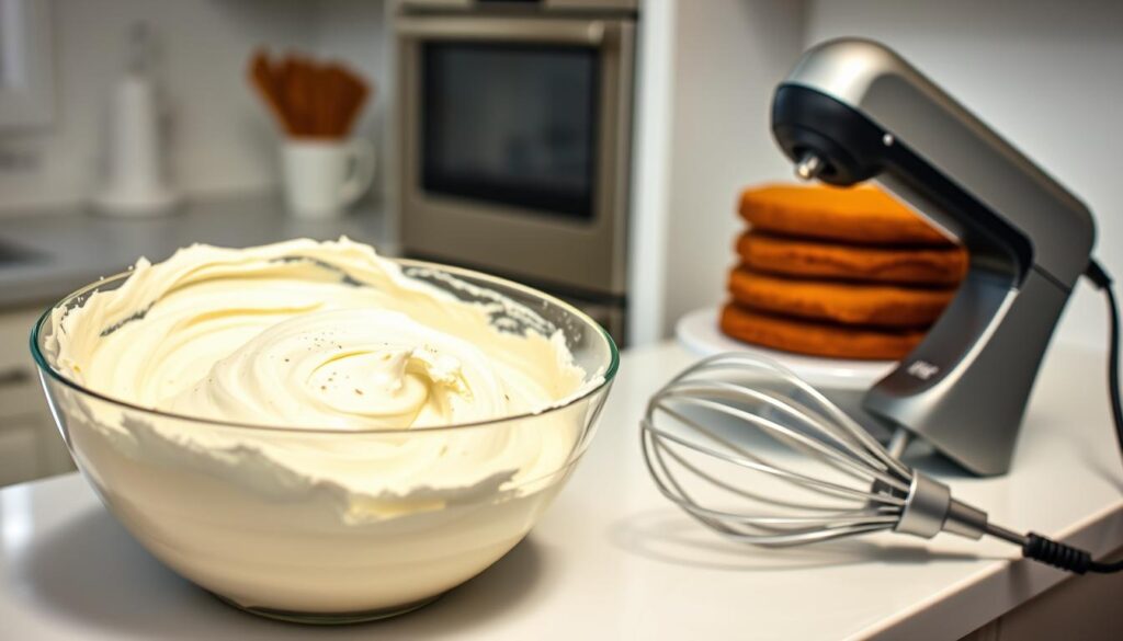 Cream Cheese Frosting Preparation