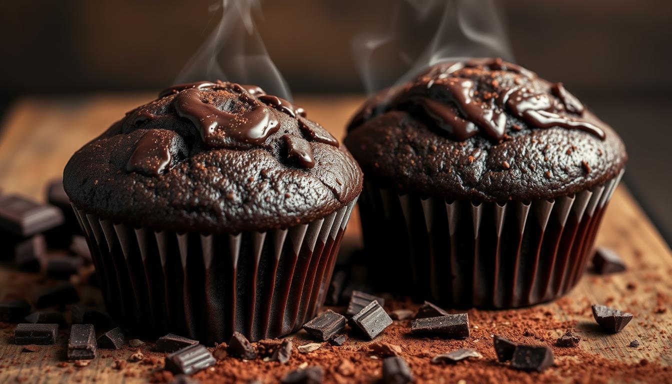 Double Chocolate Muffins