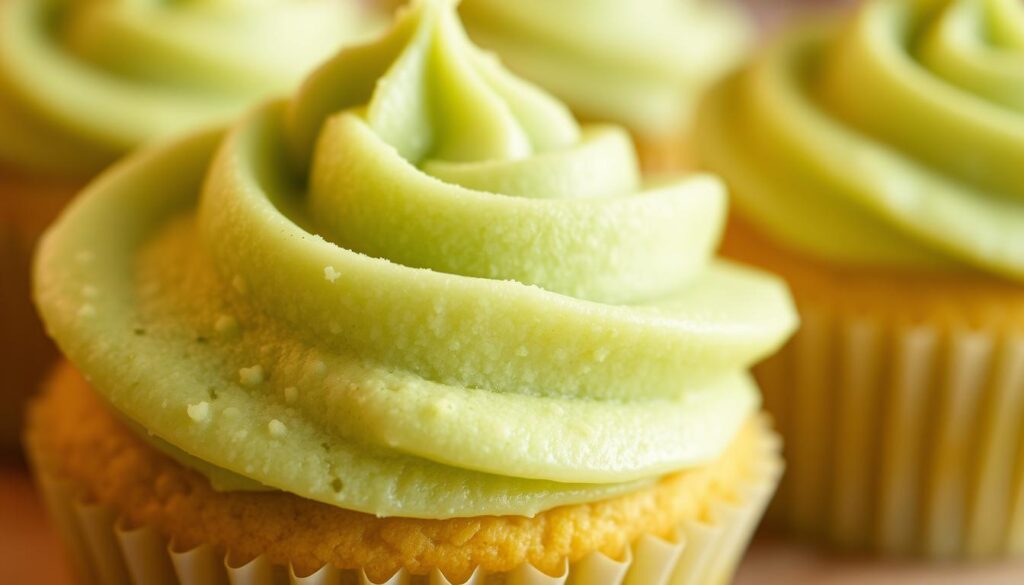 Fluffy Matcha Cupcake Texture Techniques