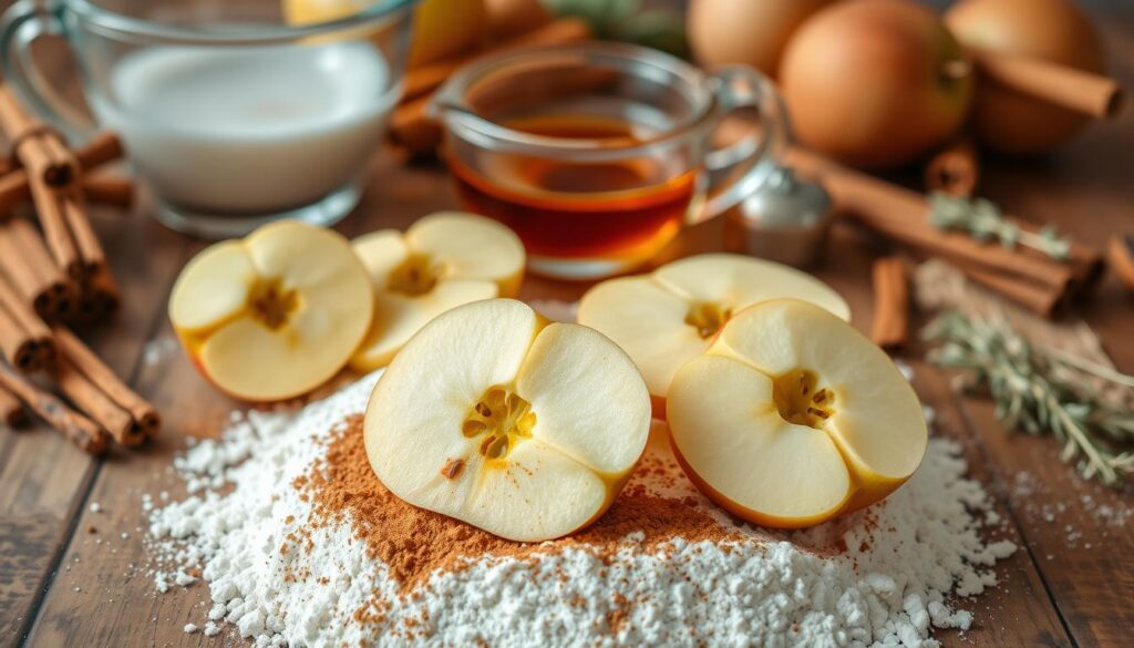 Healthy Apple Cinnamon Muffins Ingredients