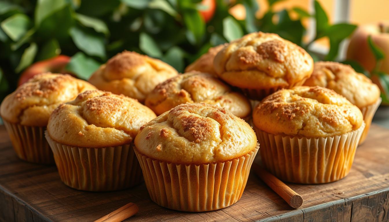 Healthy Apple Cinnamon Muffins