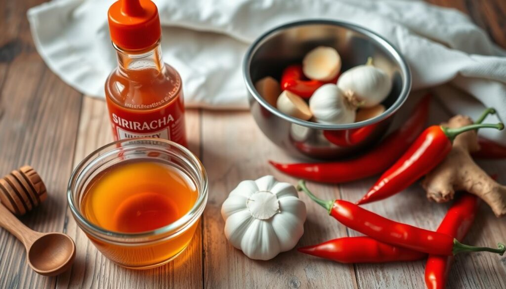 Honey Sriracha Sauce Ingredients