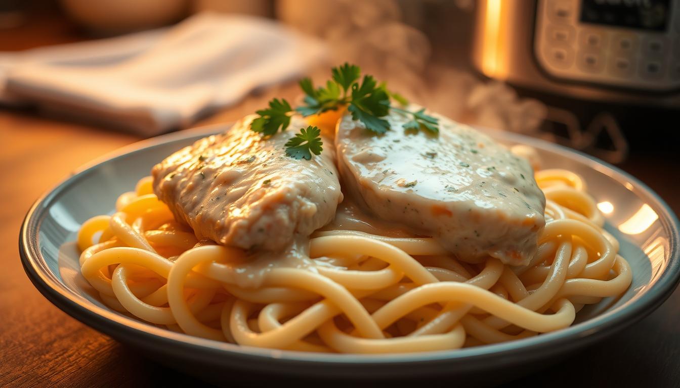 Instant Pot Chicken Alfredo