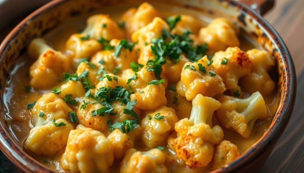 Keto Cauliflower Mac and Cheese