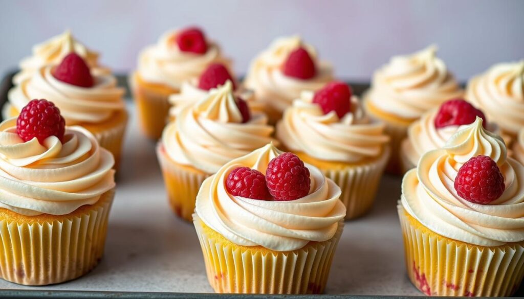 Lemon Raspberry Cupcakes