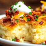 Loaded Mashed Potato Cakes