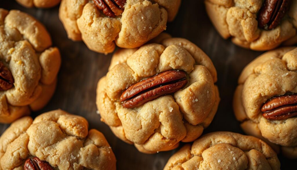 Maple Pecan Cookies Texture Techniques