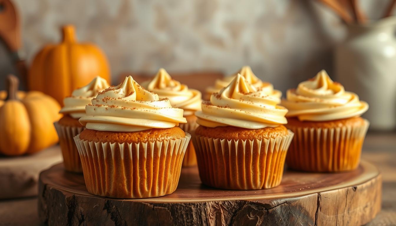 Pumpkin Spice Cupcakes