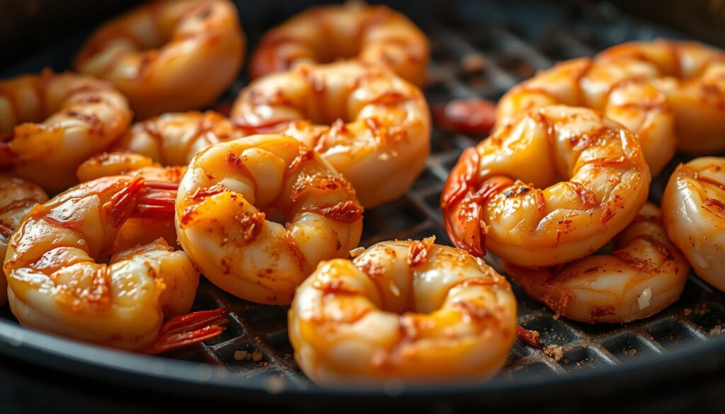 Spicy Air Fried Shrimp Preparation