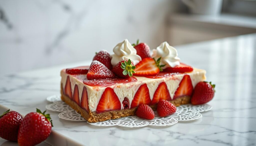 Strawberry Cheesecake Bar Decoration