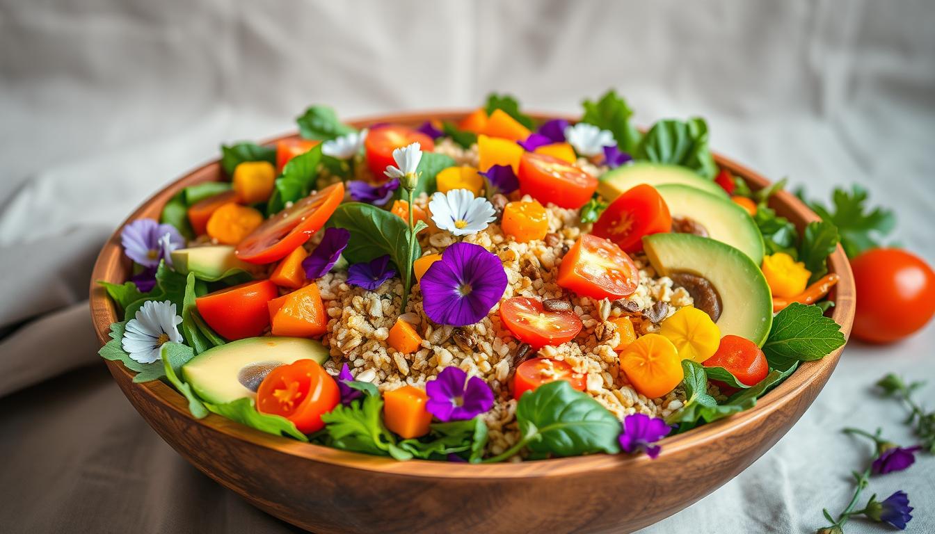 Vegan Rainbow Salad