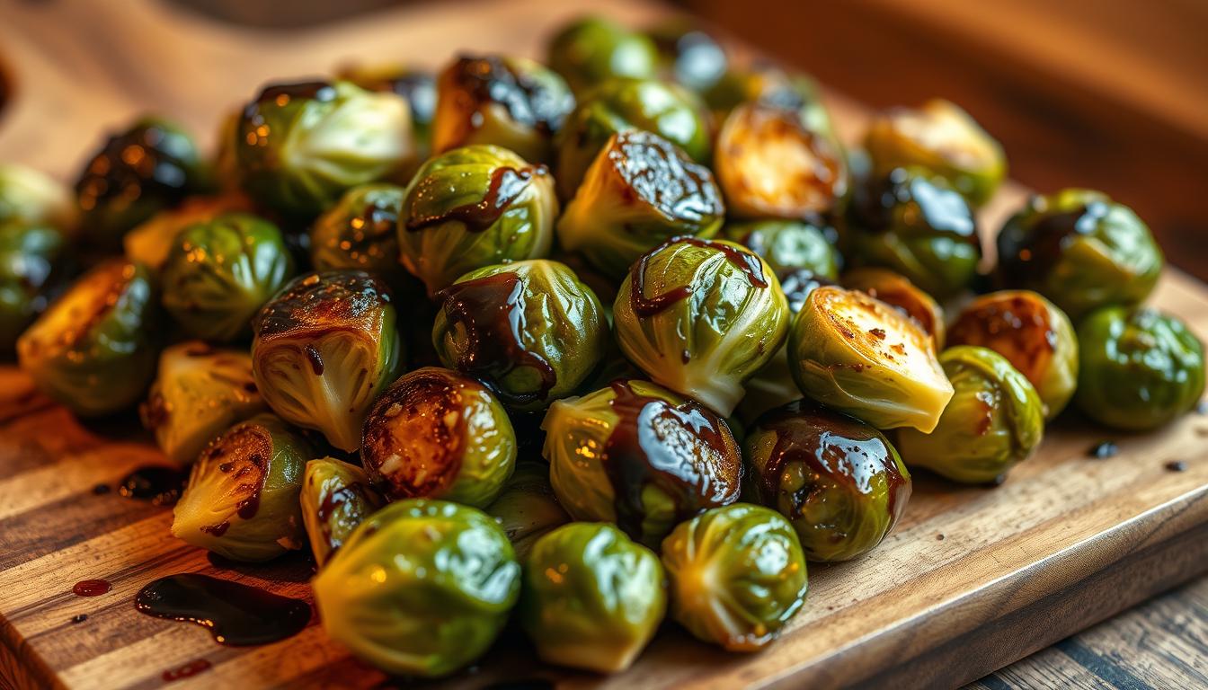 balsamic roasted brussels sprouts